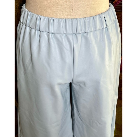 Anthropologie Faux Leather Cropped Pants XS - Picture 9 of 12